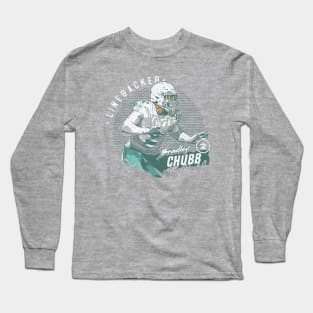 Bradley Chubb Miami Dots Long Sleeve T-Shirt